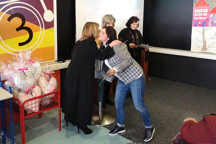 Cerimónia de encerramento do curso e entrega de certificados