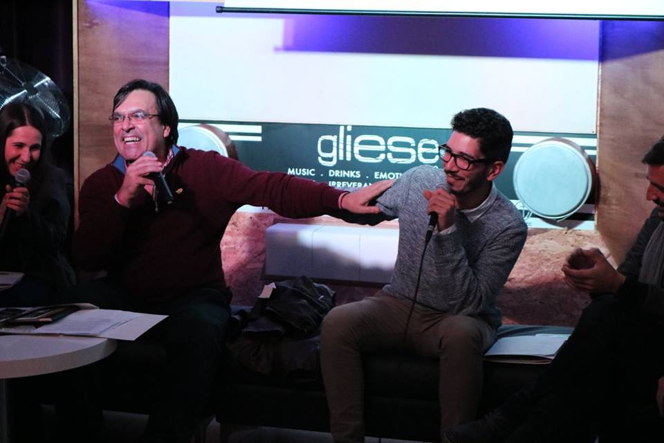 Apresentação do Juventude.Sesimbra, no Gliese Bar, em Sesimbra