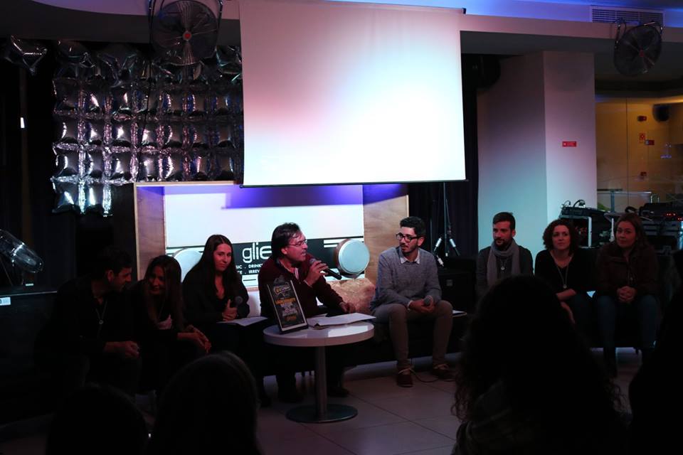 Apresentação do Juventude.Sesimbra, no Gliese Bar, em Sesimbra