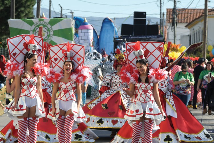 Desfile de Carnaval na Quinta do Conde 