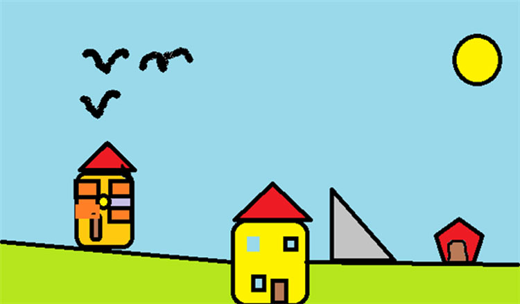 Trabalho: A minha casa | Tema: O meu sítio favorito (1º CEB) | Artista: Tomás Palma | Escola: Esc...