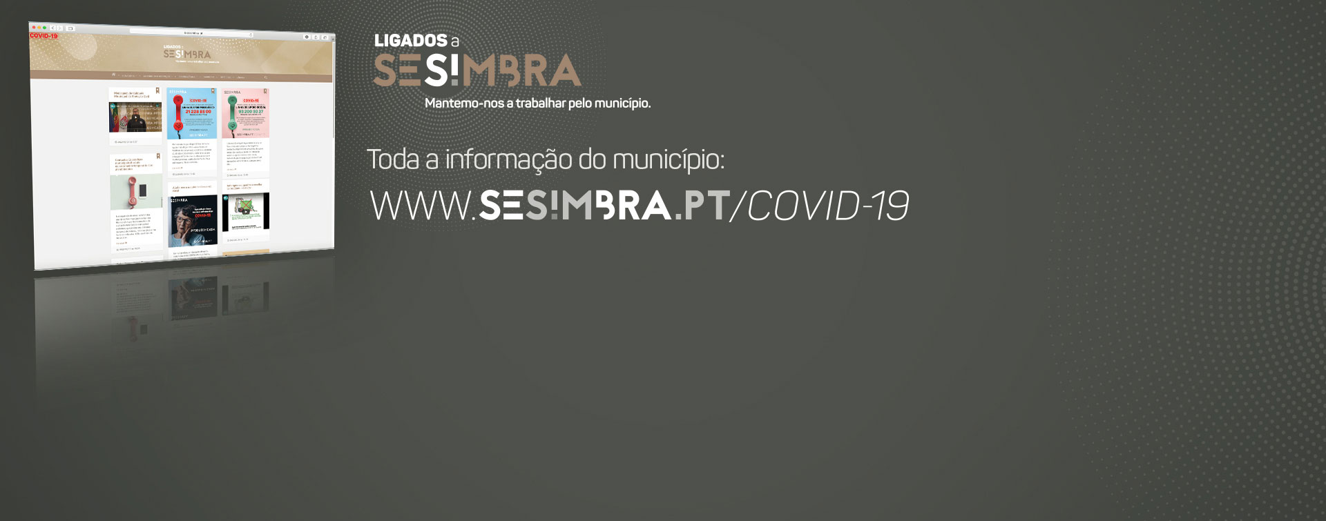 Informação sobre COVID-19 em Sesimbra - Consulte o site www.sesimbra.pt/covid-19